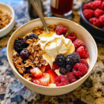 Greek Yogurt Berry Breakfast Bowl for Healthy Mornings