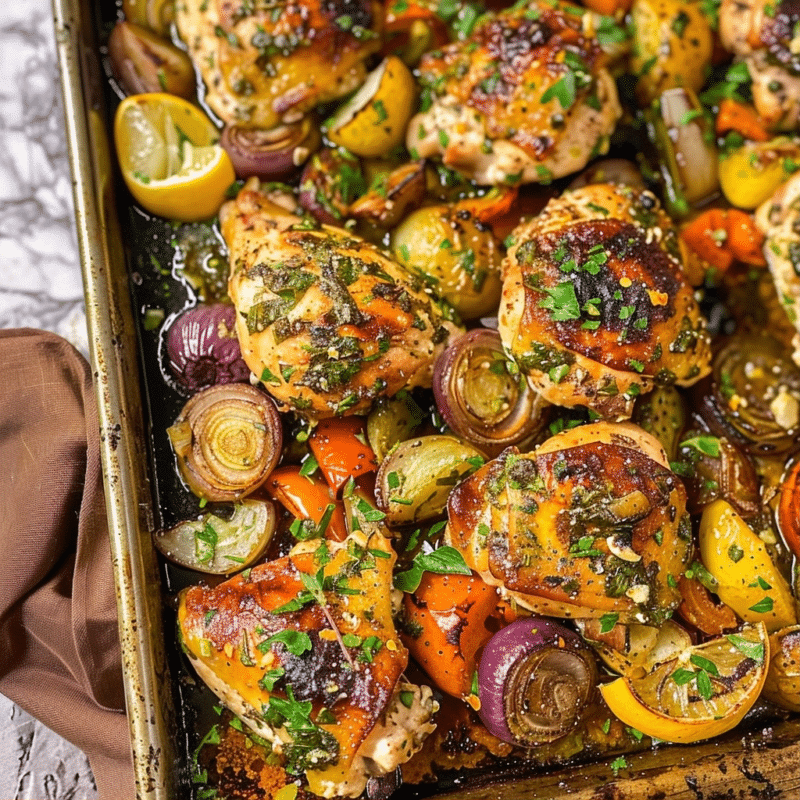 Greek Sheet Pan Chicken: A Simple Weeknight Essential