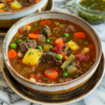 Vegetable Beef Soup: Classic Hearty Recipe