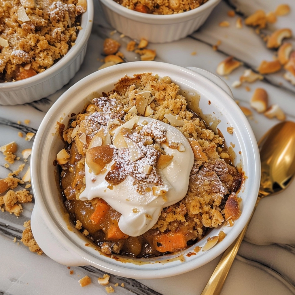 Carrot Cake Cobbler Recipe for Easy Baking