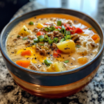 Cheeseburger Potato Soup: A Comforting Family Classic