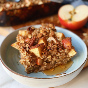 Apple Cinnamon Baked Oatmeal: A Nutritious Breakfast