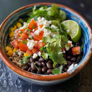 Black Bean Burrito Bowl: A Healthy Homemade Recipe