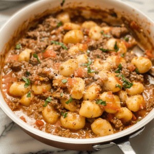 Ground Beef Gnocchi Recipe for Easy Dinner