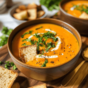 Roasted Carrot Soup Recipe for Creamy Comfort