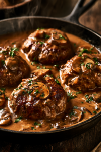 Salisbury Steak with Mushroom Gravy: Easy Comfort Food
