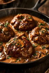 Salisbury Steak with Mushroom Gravy: Easy Comfort Food