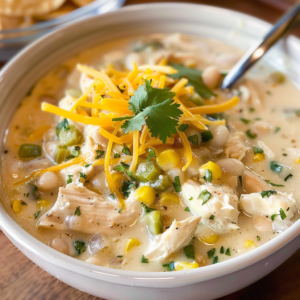 Crockpot White Chicken Chili – Cozy Fall Dinner