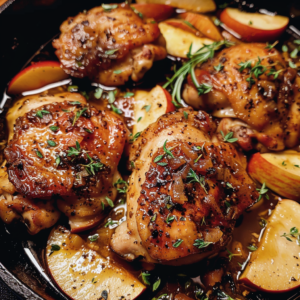 Apple Cider Chicken Thighs: A Savory Seasonal Recipe