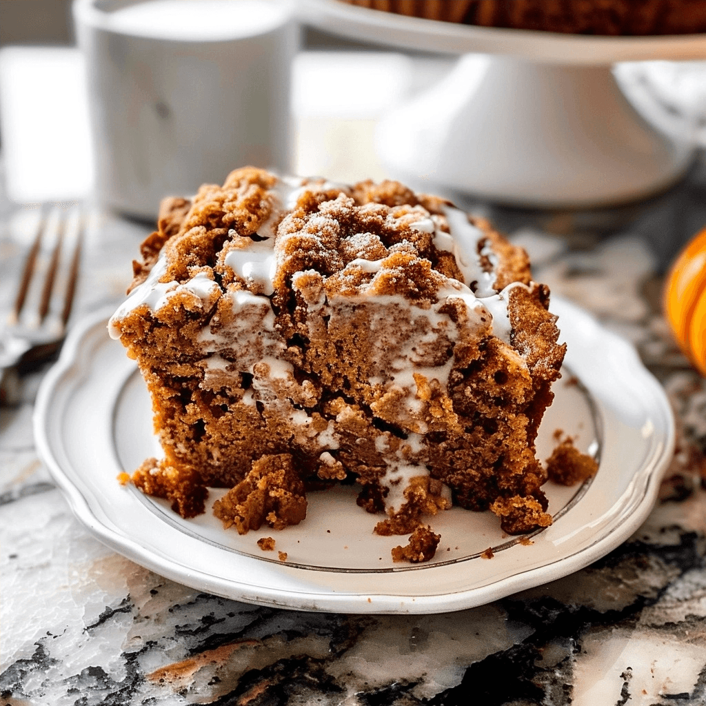 Pumpkin Coffee Cake