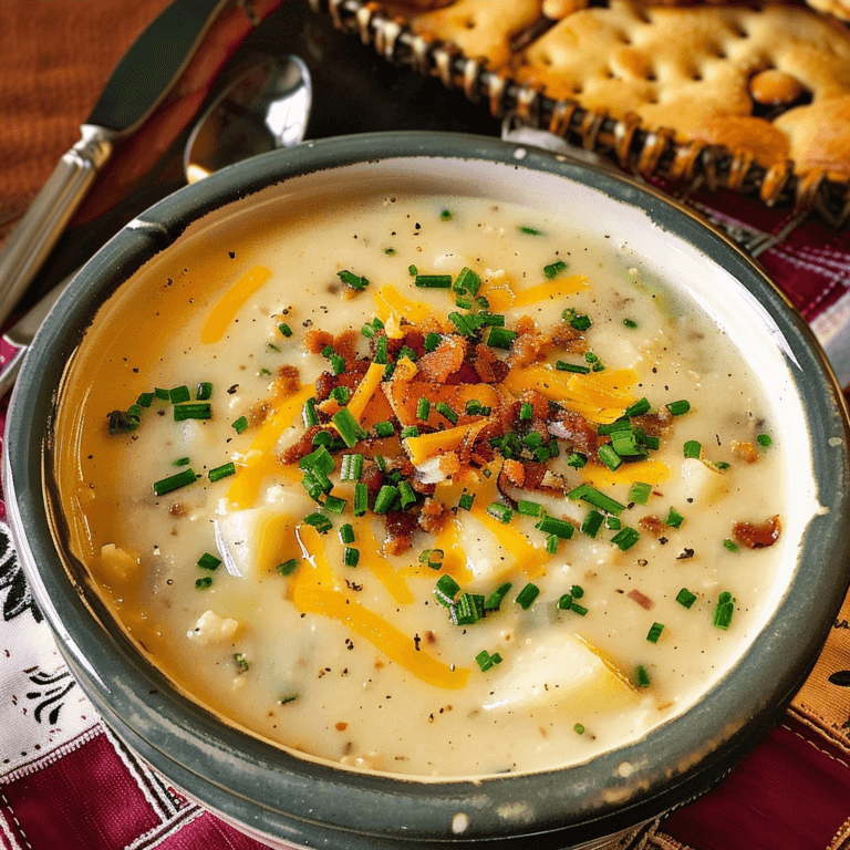 Crock Pot Potato Soup
