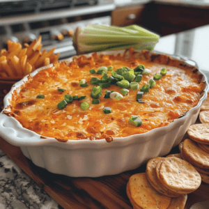 Buffalo Chicken Dip (Easy Appetizer)